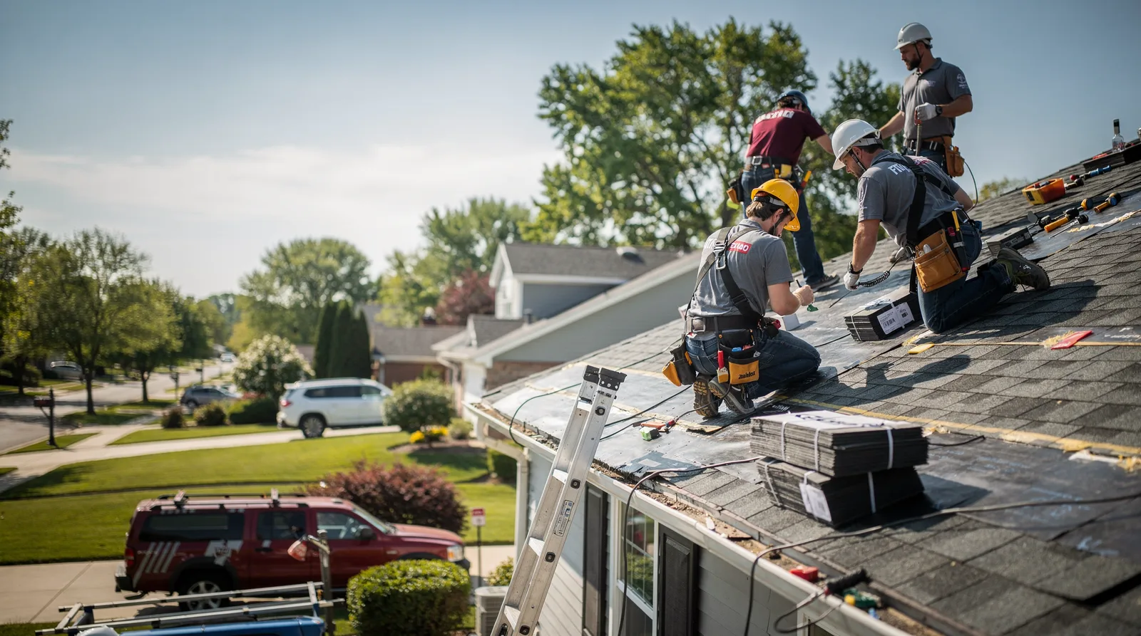 Roof Repair in Spring Hill, KS around you